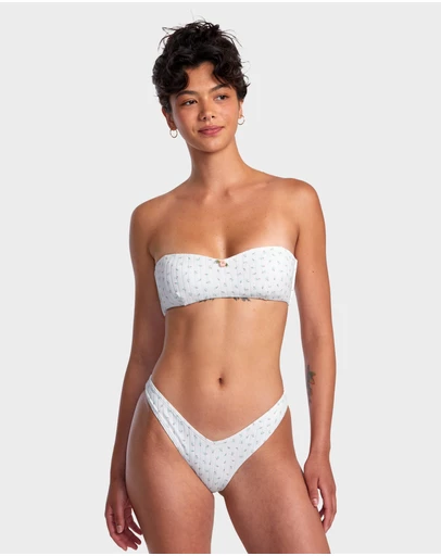 RVCA - Pointe V Medium French Bikini Bottom