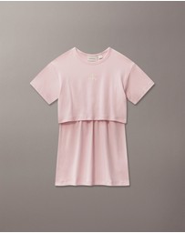 Calvin Klein Jeans - Girls Layered T-Shirt Dress