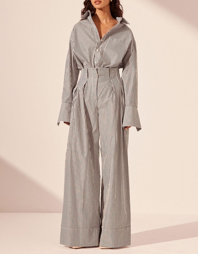 Shona Joy - THE ICONIC EXCLUSIVE Jayde High Waisted Relaxed Pants