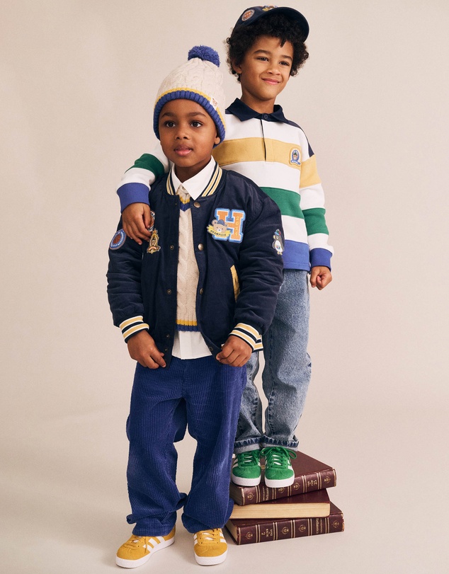 Huxbaby - Collegiate Hux Cord Jacket - Babies-Kids