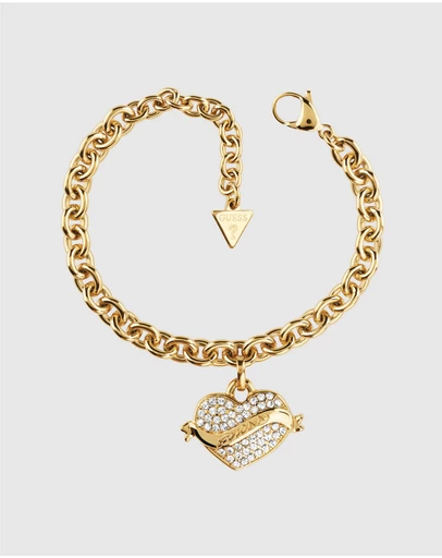GUESS - Gold-Tone Vintage Guess Bracelet