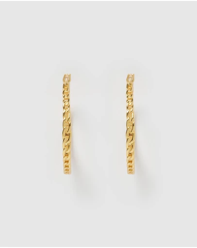 Izoa - Megan Hoop Earrings