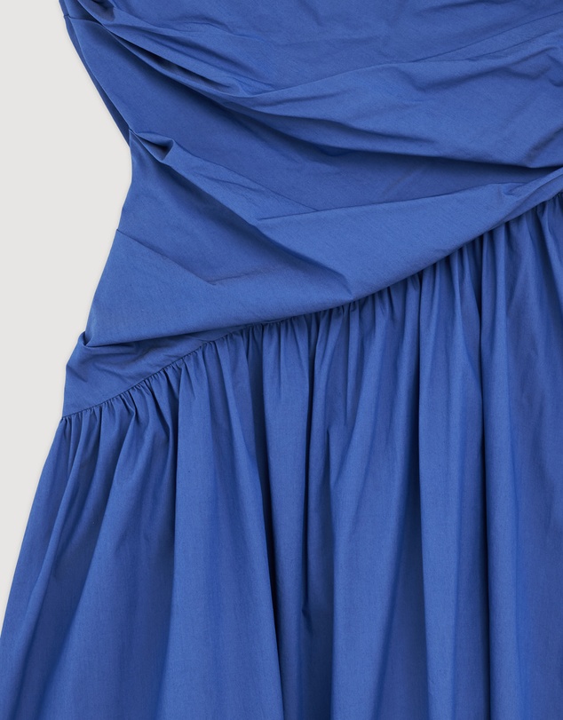 Revibe - Repaired AERE Kylara Ruched Midi Dress - AU 18