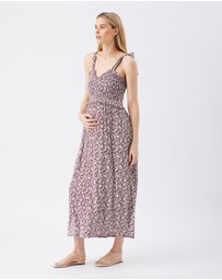 Ripe Maternity - Dana Shirred Dress