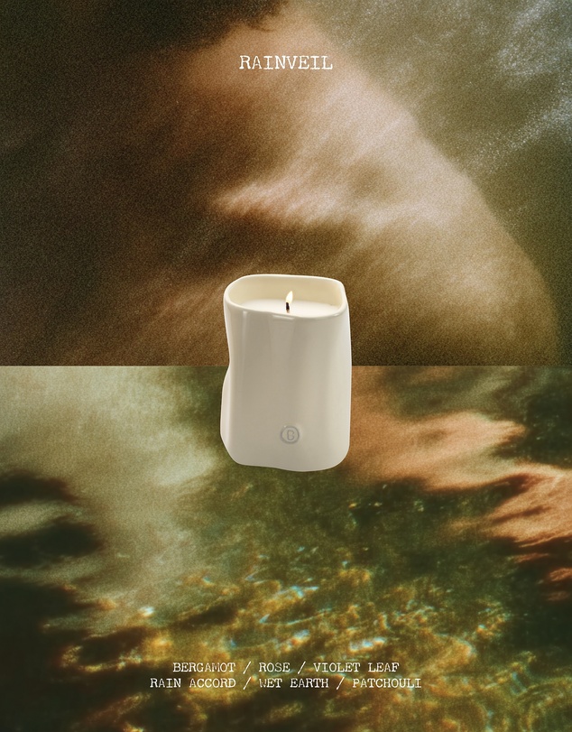 Black Blaze - Rainveil Ceramic Candle
