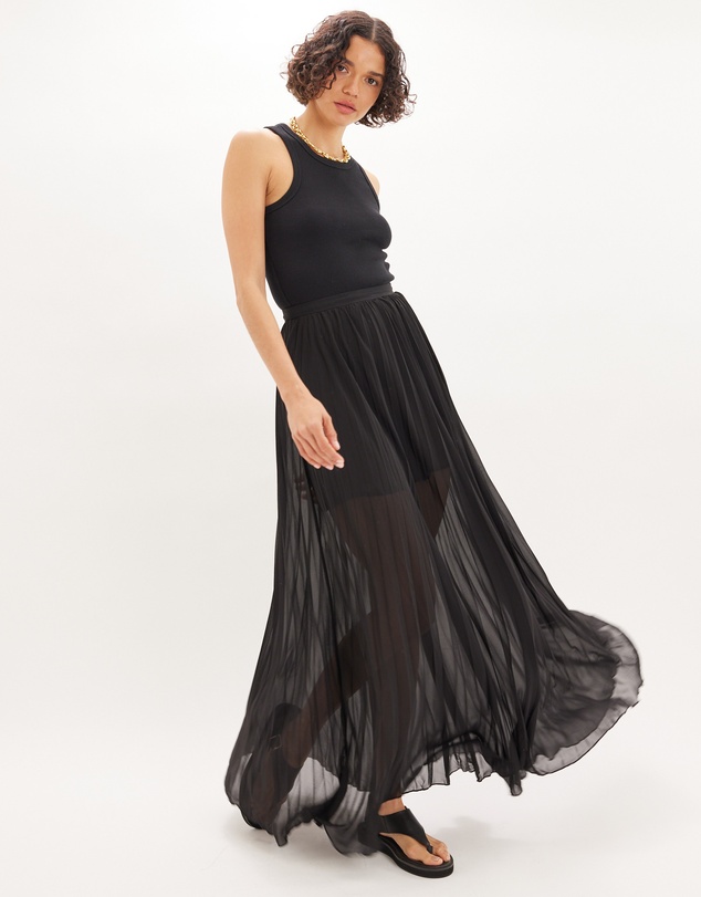 Amelius - Leonore Pleated Maxi Skirt