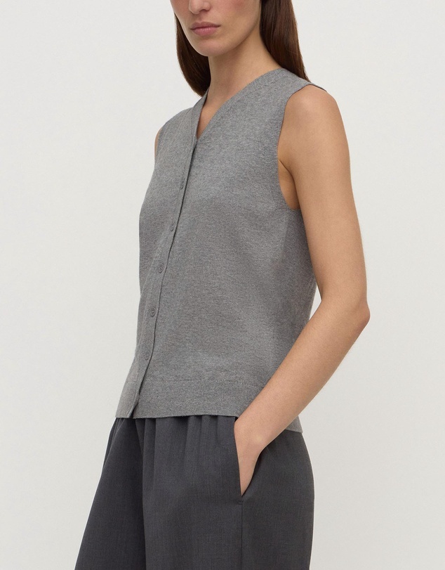 Assembly Label - Maya Cotton Cashmere Knit Vest