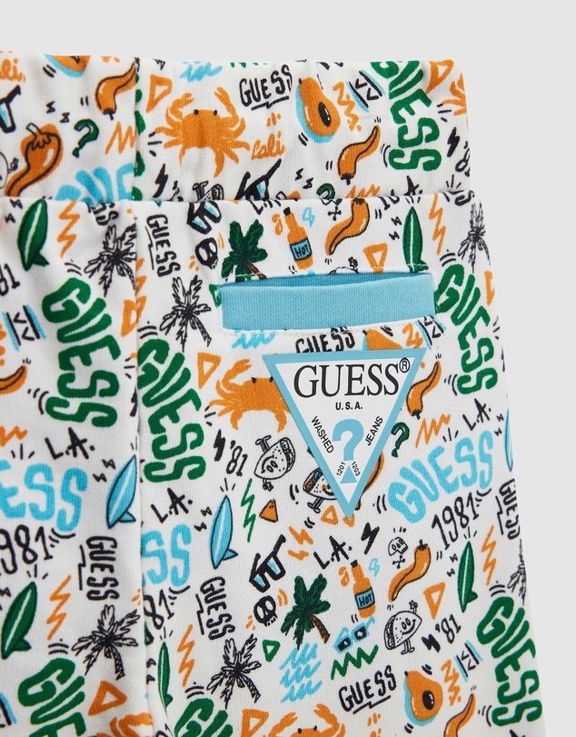 GUESS - Bermuda Summer Print Shorts