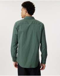 Calvin Klein - Poplin Stretch Stripe Shirt