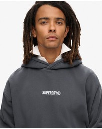 Superdry - Micro Logo Graphic Loose Hoodie
