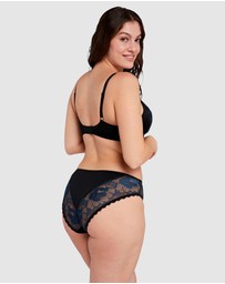 Sans Complexe - Capucine Wired Two-Tone Lace Bra