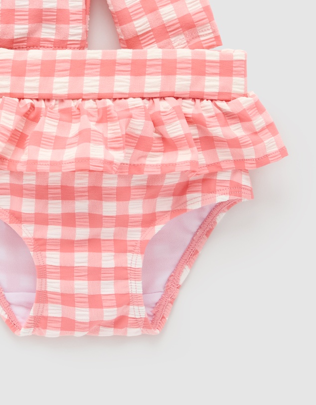 Purebaby - Printed Long Sleeve Rashie Set- Kids-Babies