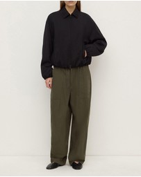 Assembly Label - Danielle Wool Bomber Jacket