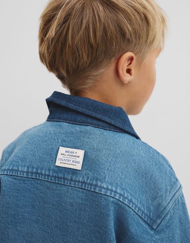 Country Road - Patch Detail Denim Jacket