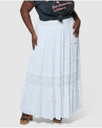 The Poetic Gypsy - Vintage Vixen Maxi Skirt
