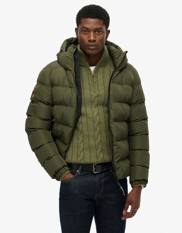 Superdry - Hooded Sports Puffer Jacket