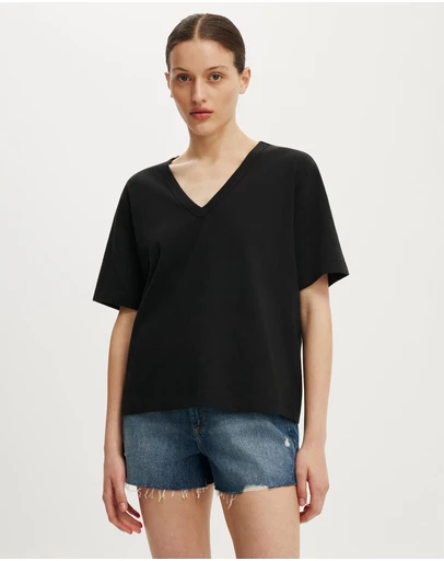Cotton On - The Slub V Neck Tee