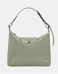 Longchamp - Le Pliage Xtra Leather Hobo Bag - Large