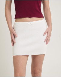 Alice In The Eve - Avalon Knit Mini Skirt