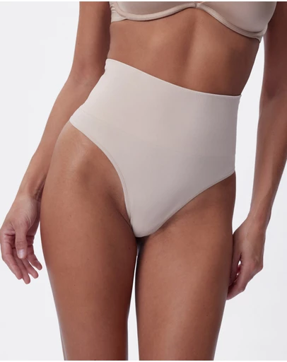 Bras N Things - Base Layers Mid Rise G String - Nude 2