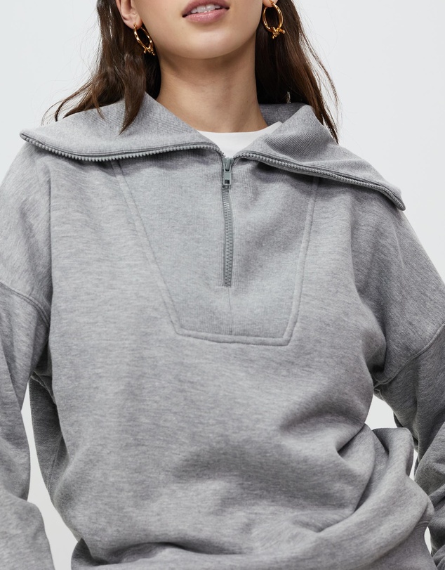 Florencia The Label - Le Jardin Zip Up Sweater