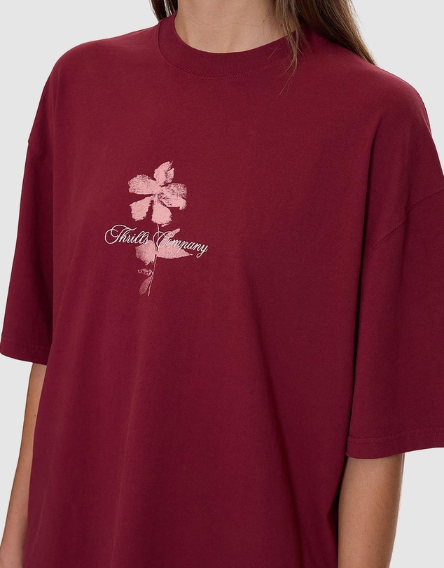 Thrills - Full Bloom Oversized Tee