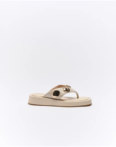 Goldie The Label - Boston Leather Slide
