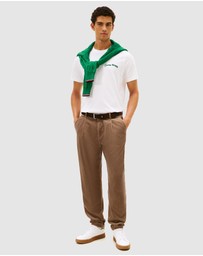 Tommy Hilfiger - Back Logo Jersey Crew Neck T-Shirt