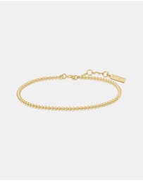 Ania Haie - Ania Haie Gold Beaded Bracelet