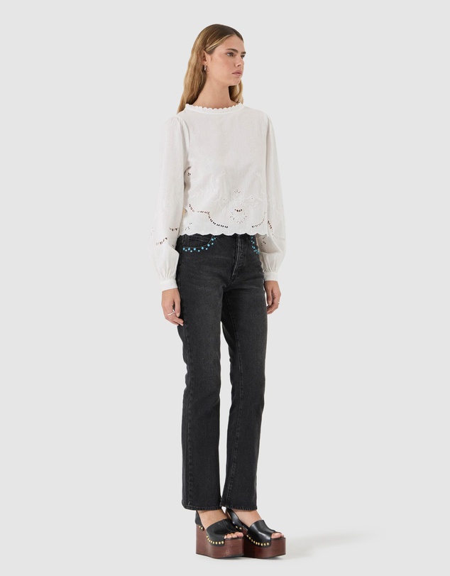 Rolla's - Stephanie Blouse Embroidered