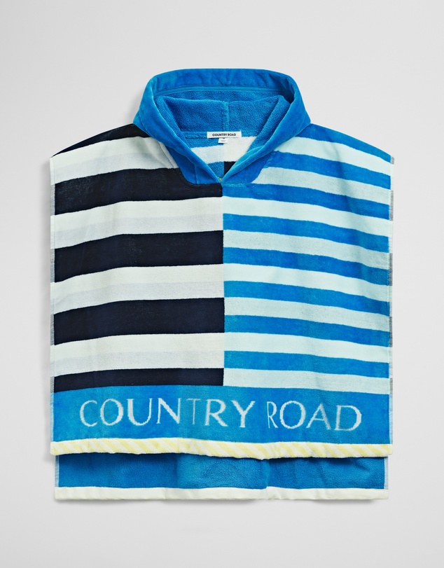 Country Road - Logo Swim Poncho
