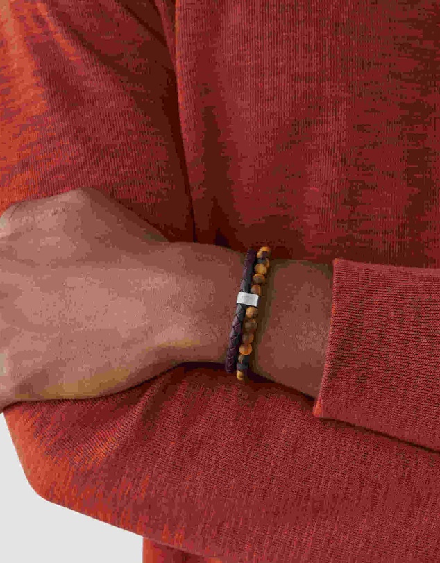 Fossil - Fossil Vintage Casual Brown Bracelet JF03118040