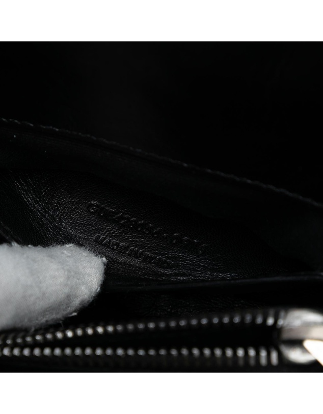 Pre-Loved by Azura Reborn - Pre-Loved Medium Quilted Chevron Studded Sheepskin College Satchel