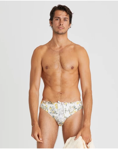Aqua Blu Australia - Clementine Racer Briefs