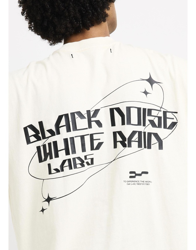 Black Noise White Rain - Prime T-Shirt