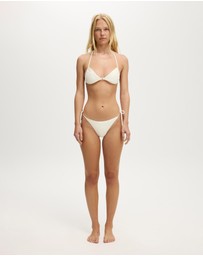 Cotton On Body - Side Gather Halter Bikini Top
