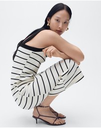 M.N.G - Tena Striped Midi Dress