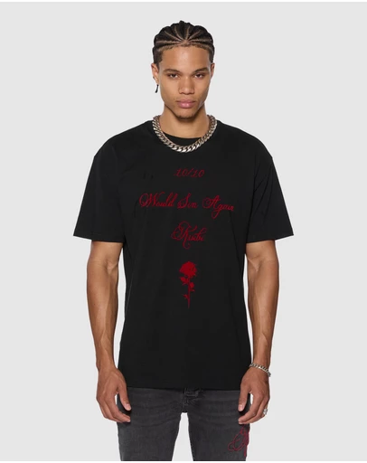 Ksubi - Sin Again Biggie SS Tee Jet Black