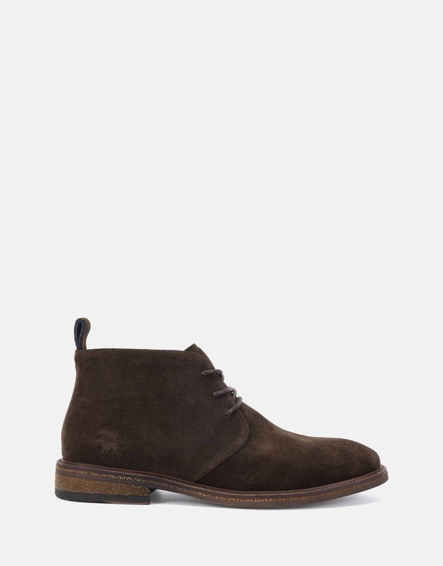 Wild Rhino - Zedi Dark Brown Suede