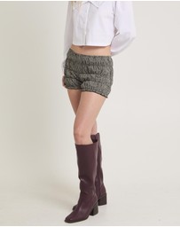Subtitled - Gabby Gingham Bloomer Shorts