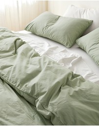 Sheet Society - Leo Washed Cotton Quilt Cover Set