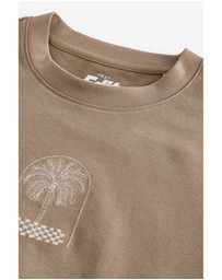 NEXT - Back Print Beach Graphic T-Shirt