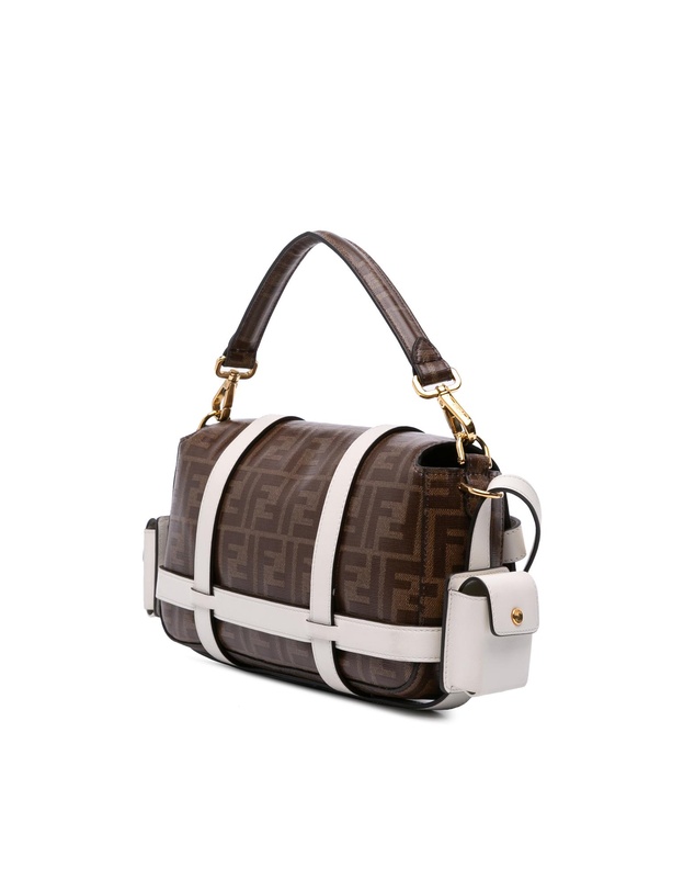 Pre-Loved by Azura Reborn - Pre-Loved Zucca Glazed Fabric Cage Baguette Satchel