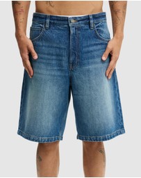 Cotton On - Baggy Denim Shorts
