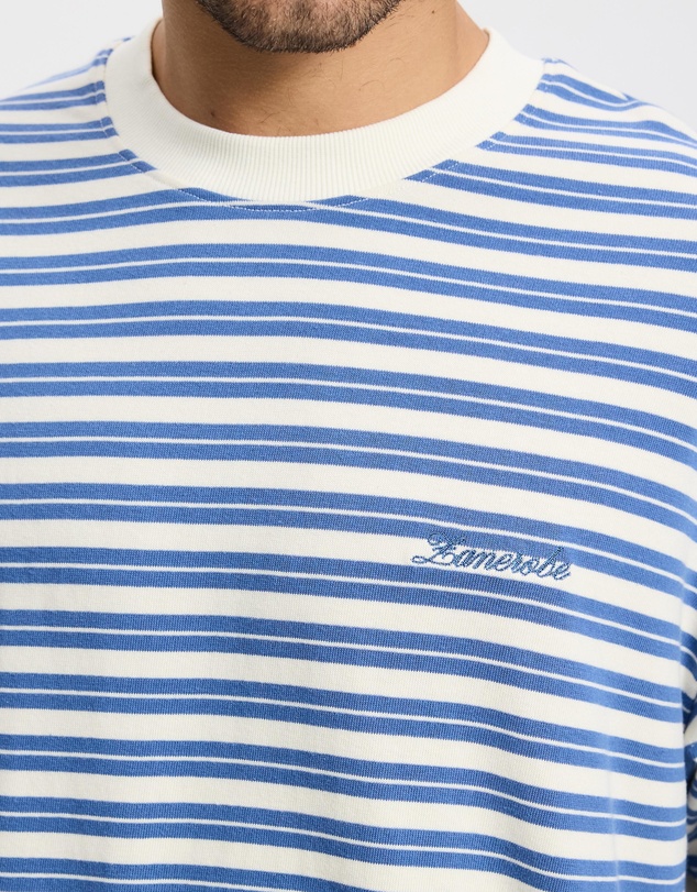 Zanerobe - Stripe Crop Flow Tee