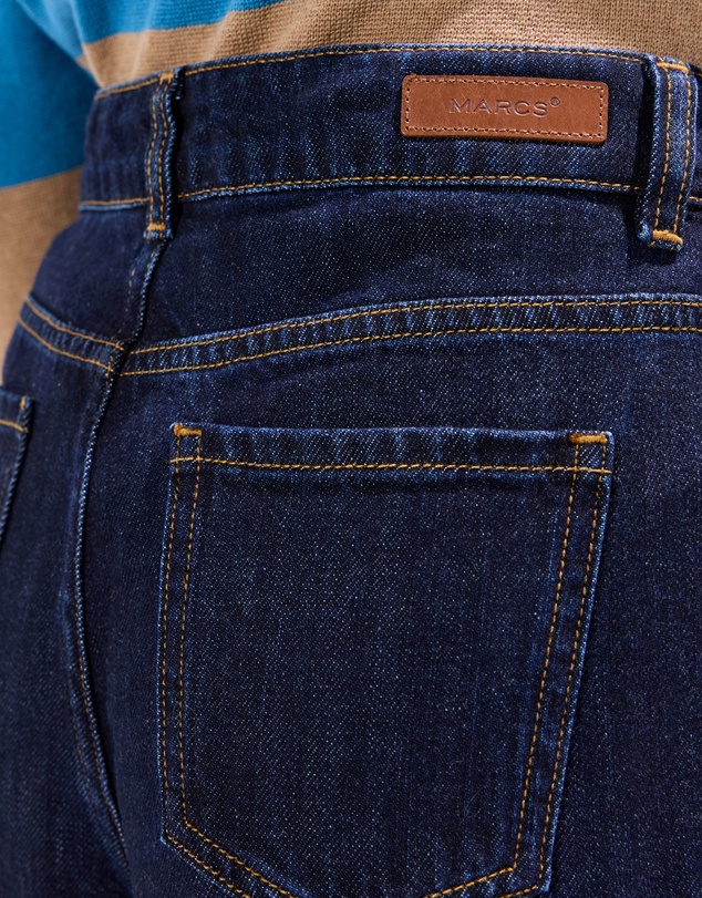 Marcs - Mickey Waxed Barrel Leg Jeans