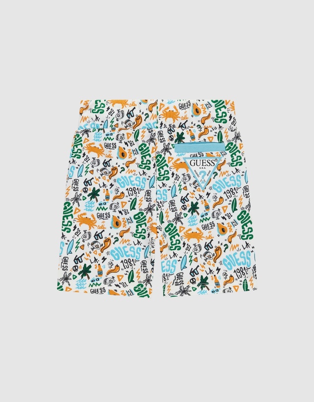 GUESS - Bermuda Summer Print Shorts
