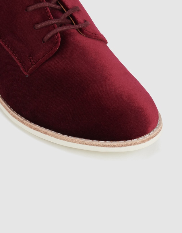 Rollie - Derby Velvet Shoe
