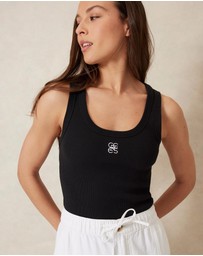 Ceres Life - Zoe Contour Rib Scoop Tank