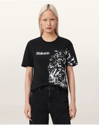 AllSaints - Zaya Oversized Boyfriend T-Shirt